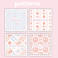 Patched Strawberries Bible Cover