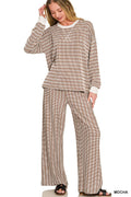 Maribel Ribbed Striped Pullover