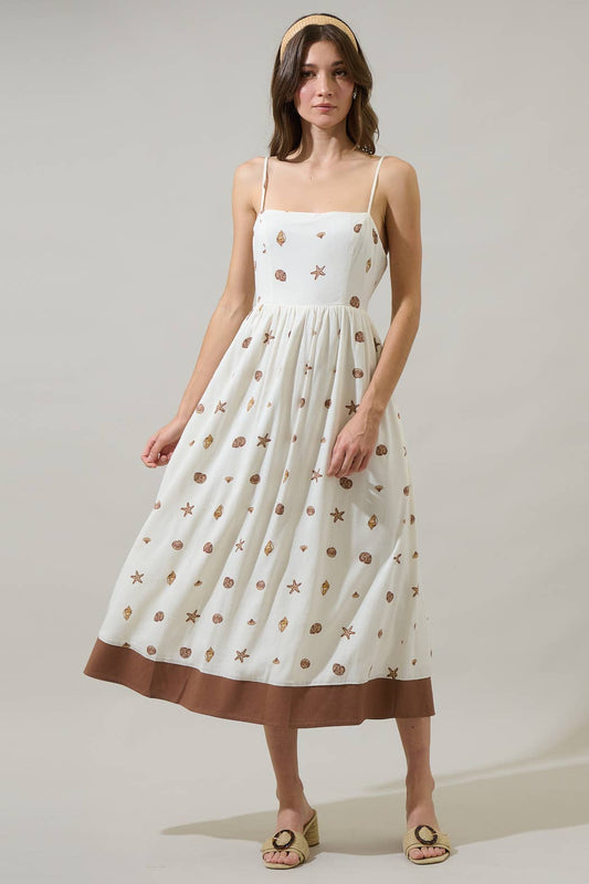 Senia Flowy Midi Dress