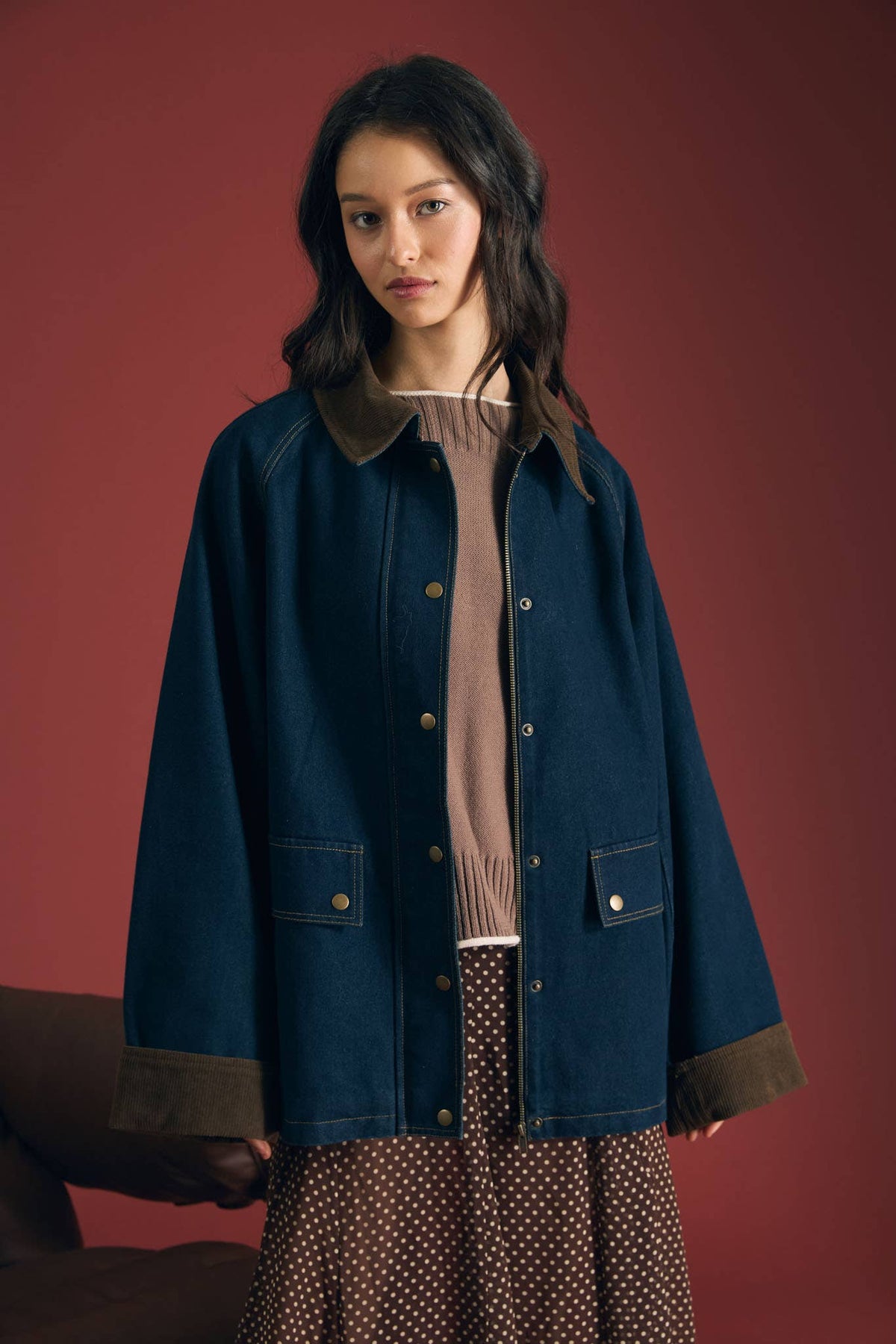 Corduroy Dream Denim Jacket