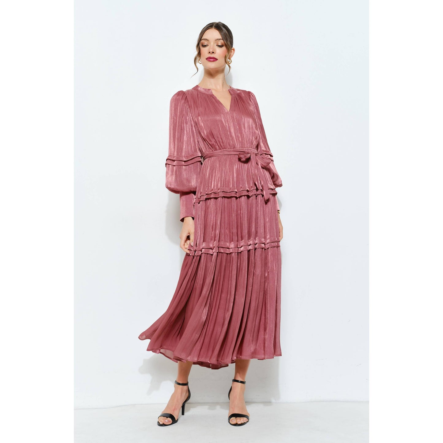 The Solenne Tiered Midi