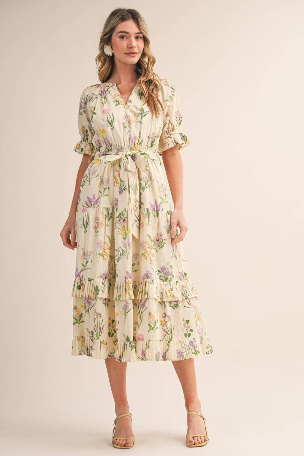 The Bellewood Floral Midi Dress