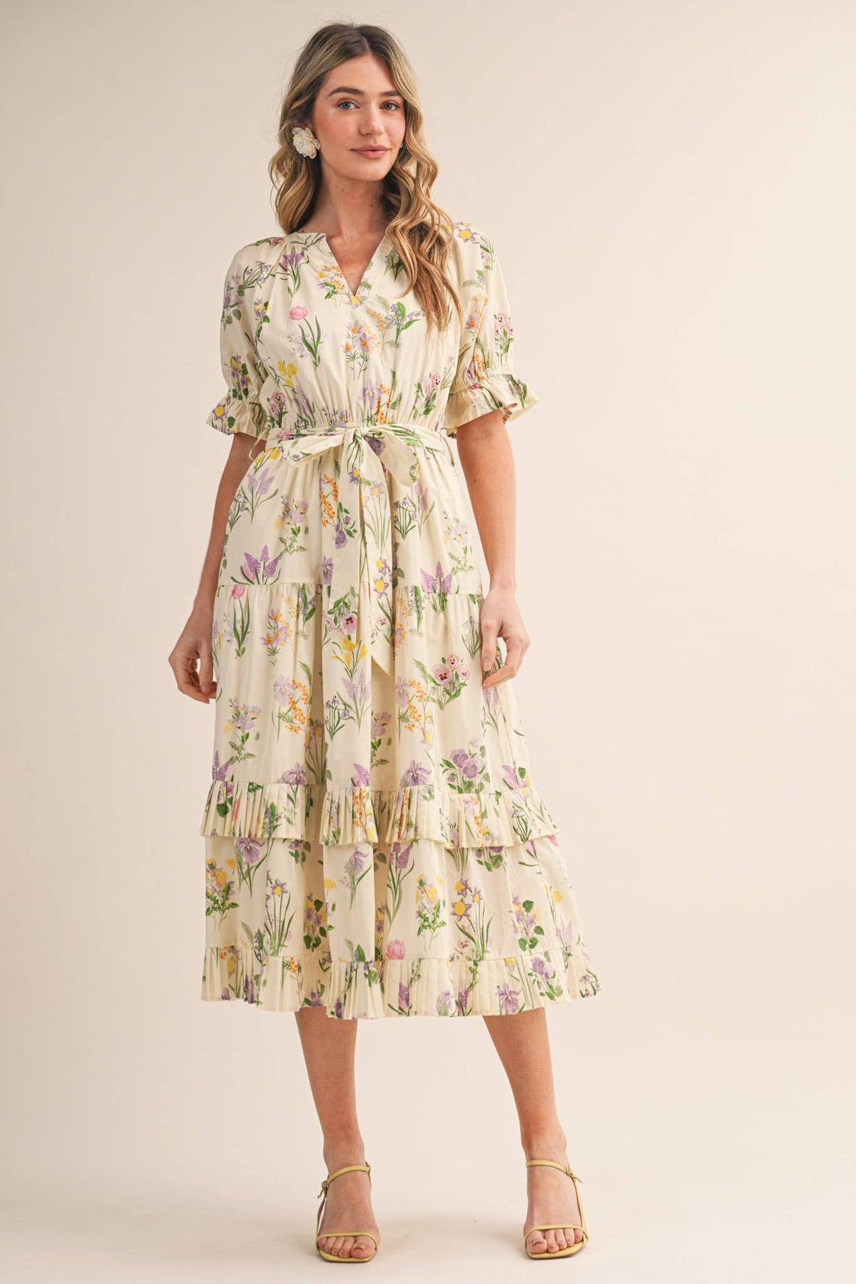 The Bellewood Floral Midi Dress