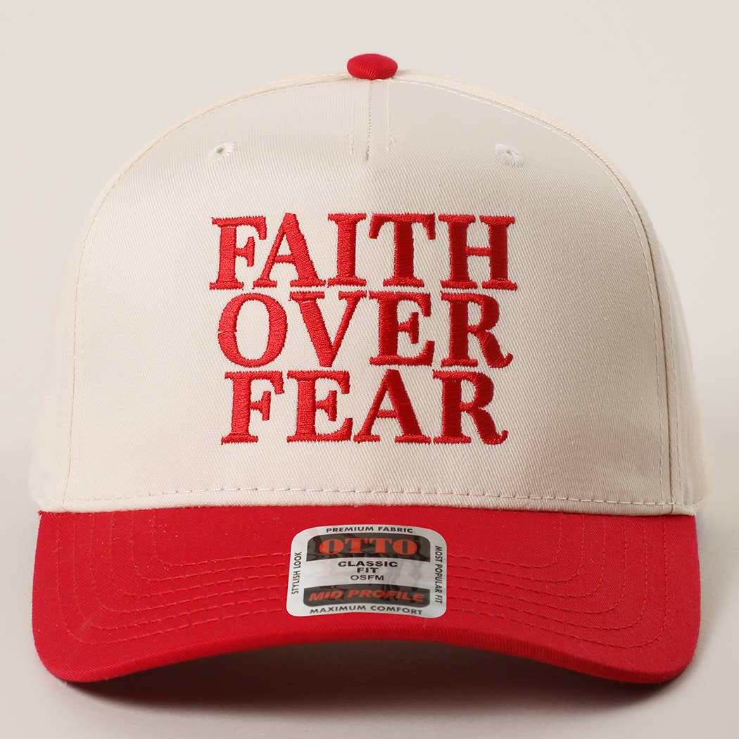 Faith Over Fear Trucker Hat
