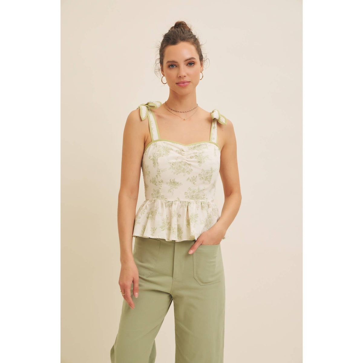 Amélie Peplum Top