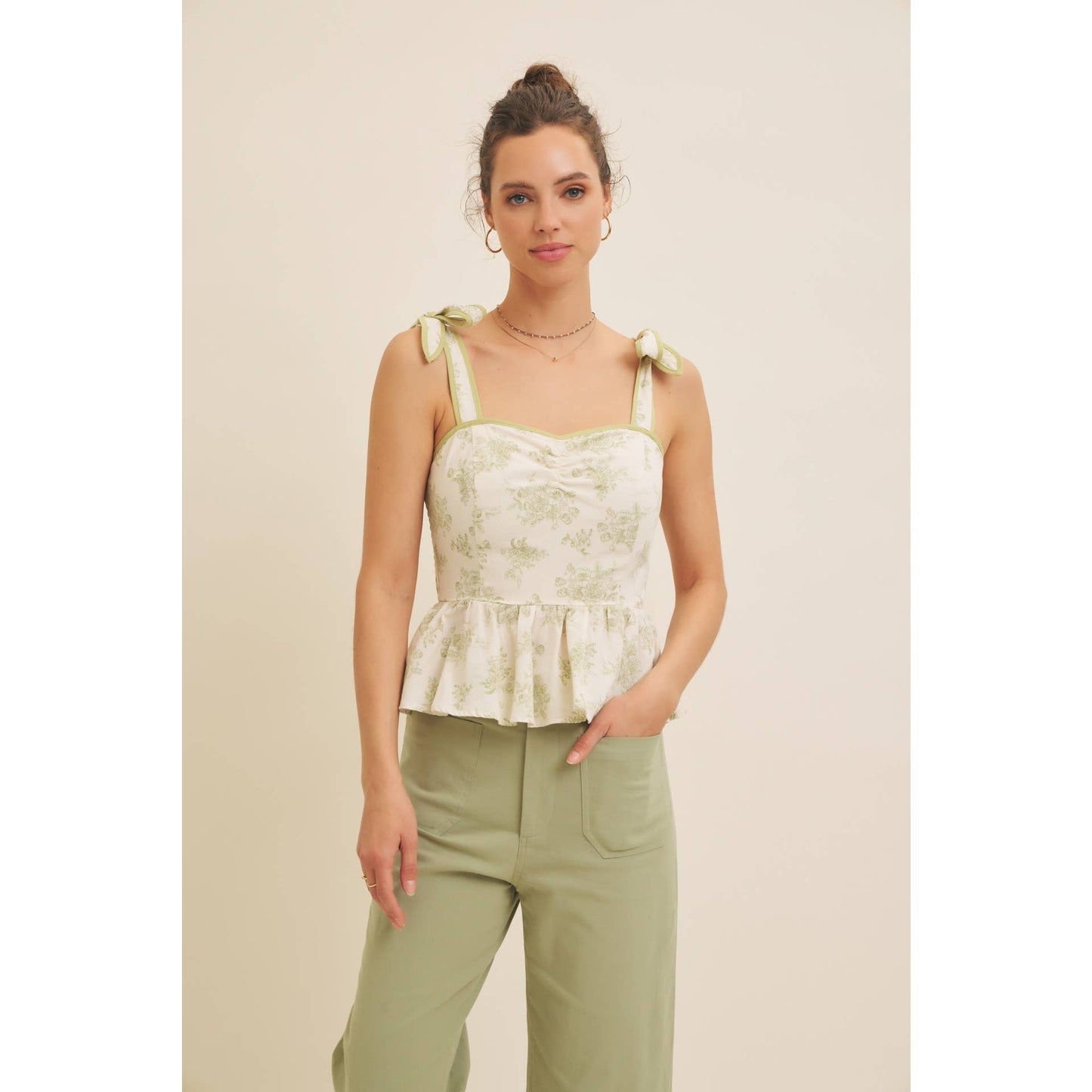 Amélie Peplum Top