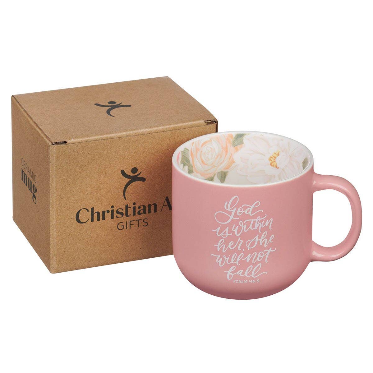 Psalm 46:5 Floral Mug