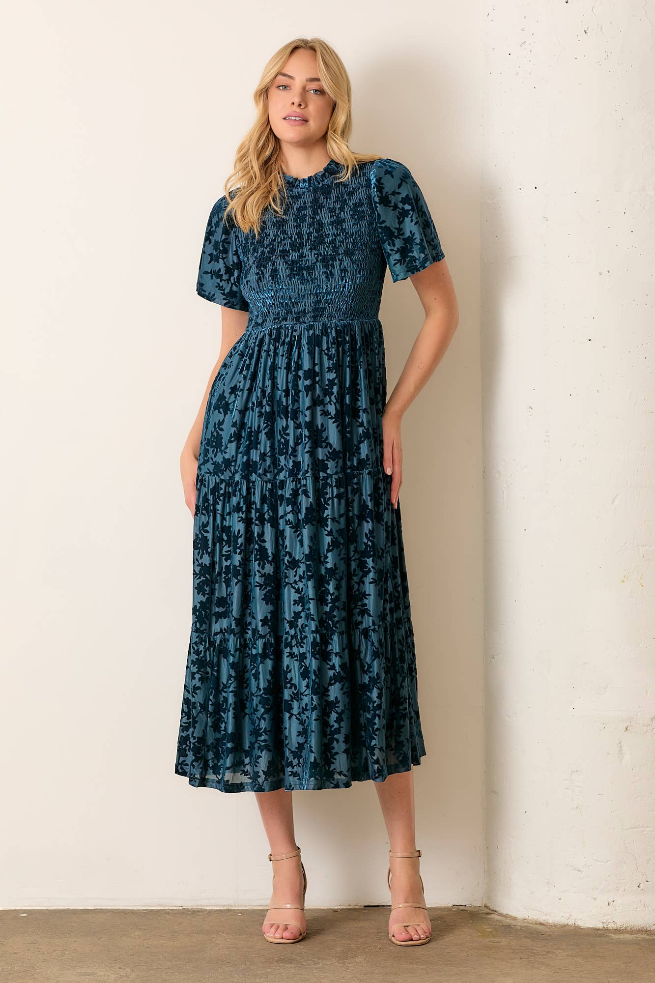 Midnight Velvet Maxi Dress