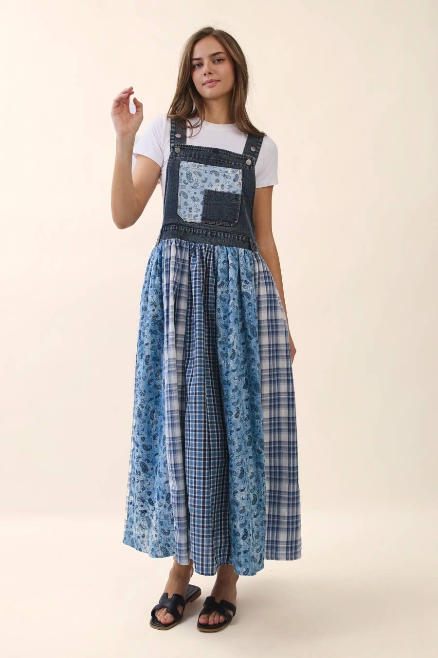 Willowmere Patchwork Dress