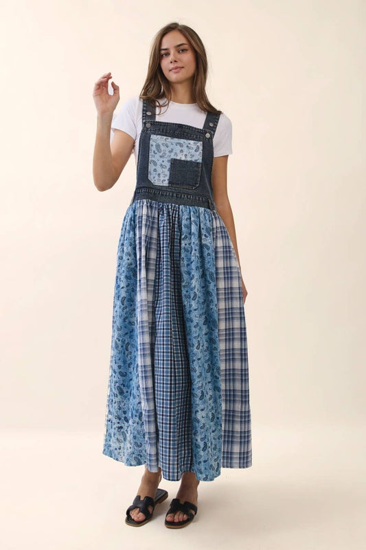 Willowmere Patchwork Dress