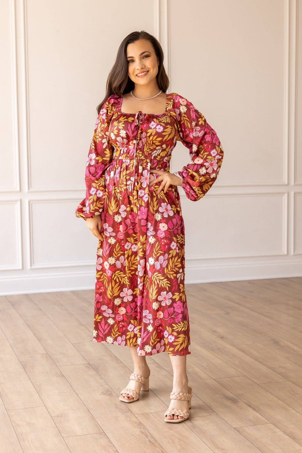 Winnie Garden Romance Maxi Dress