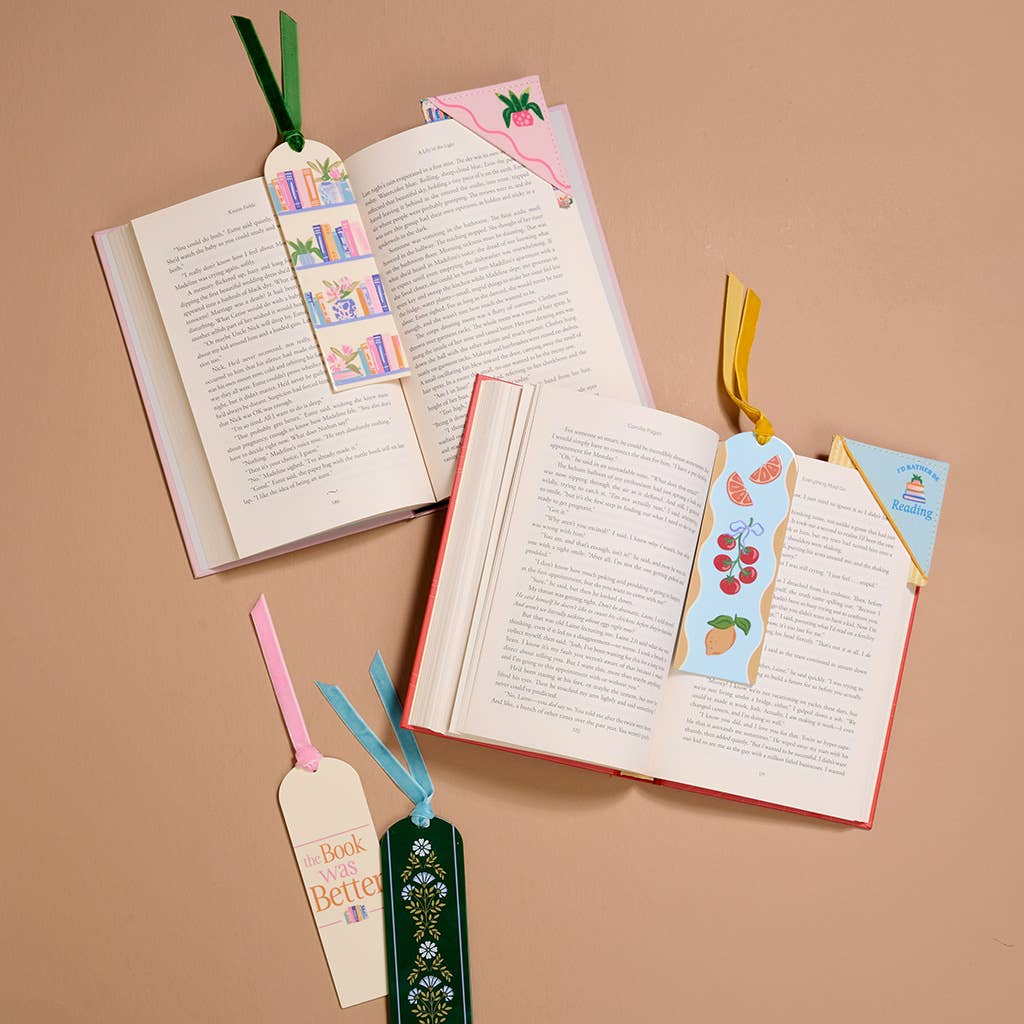 Strawberries Acrylic Bookmark
