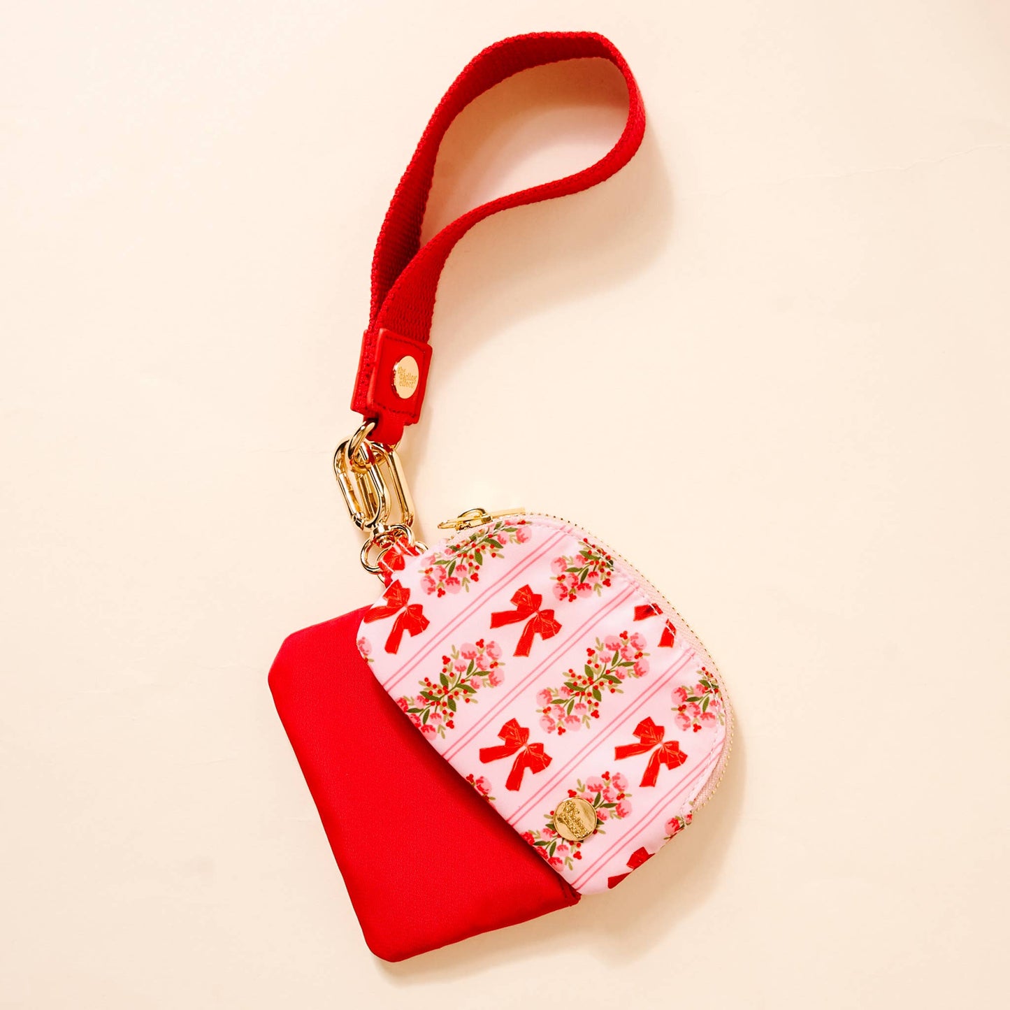 Duo Pouch Wristlet-Oh So Merry