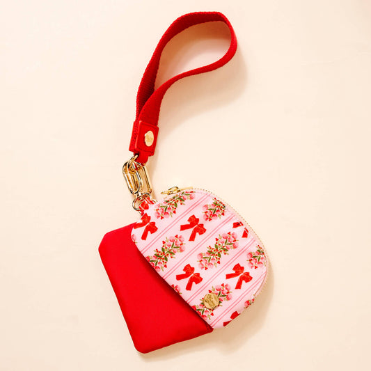 Duo Pouch Wristlet-Oh So Merry