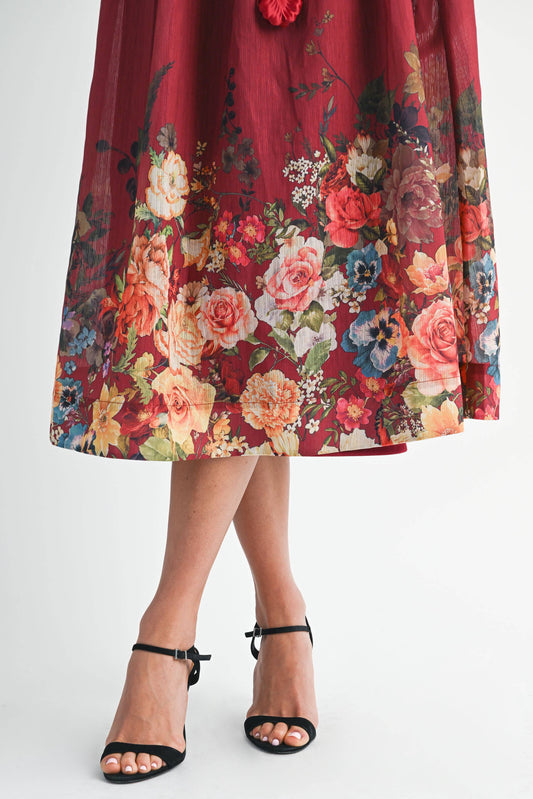 Parker Bloom Midi Dress