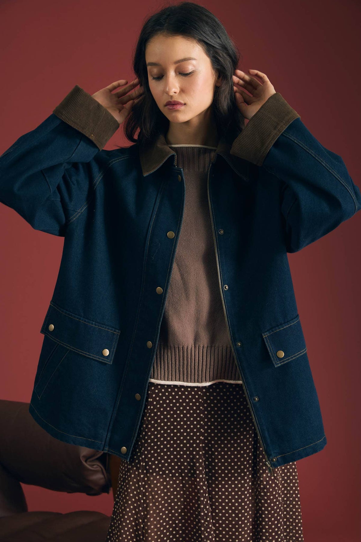 Corduroy Dream Denim Jacket