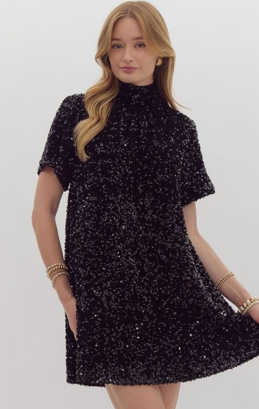 Lumina Sequin Embellished Dress