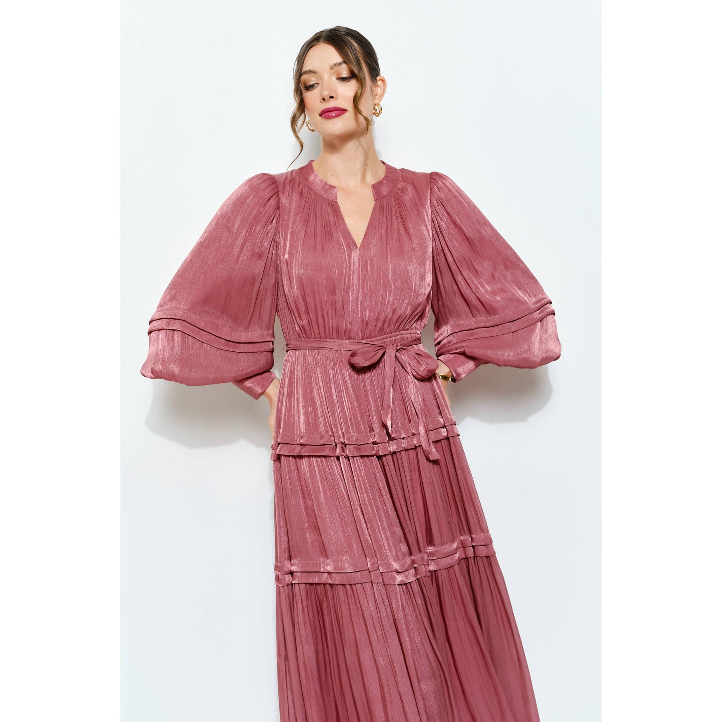 The Solenne Tiered Midi