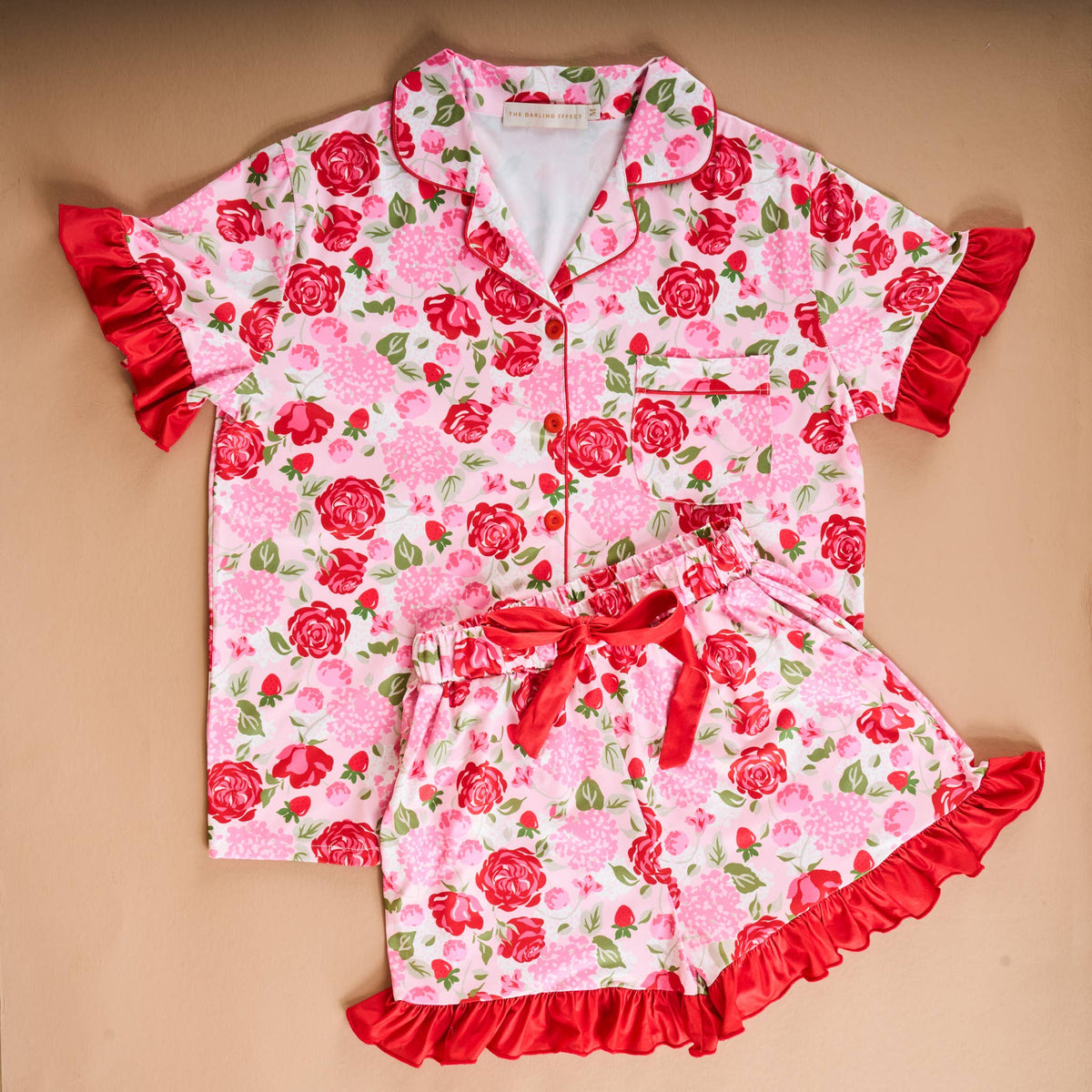 Rose Garden Slumber Short Set