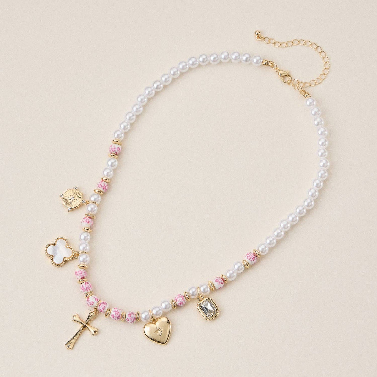 Faith & Love Pearl Necklace