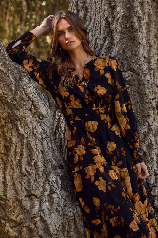 Maya Bloom Maxi Dress