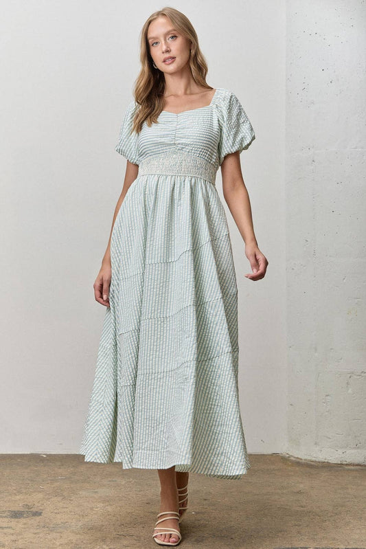 Sammie Smocked Midi Dress