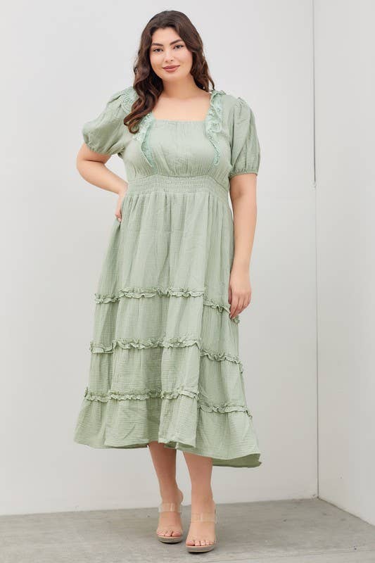 Aida Lace Maxi Dress