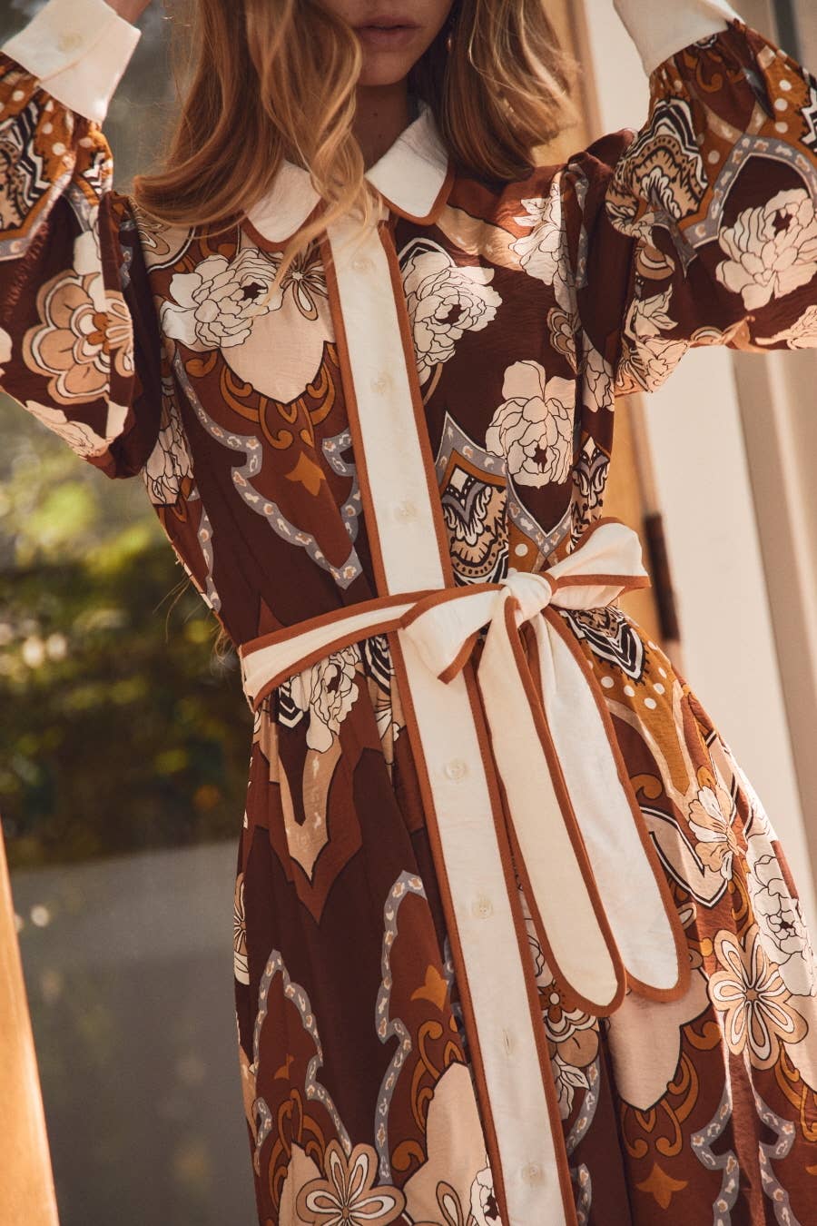Josephine Retro Midi Dress