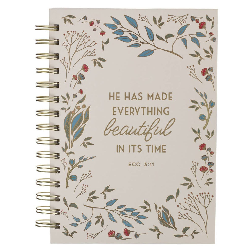 Ecc 3:11 Wirebound Journal