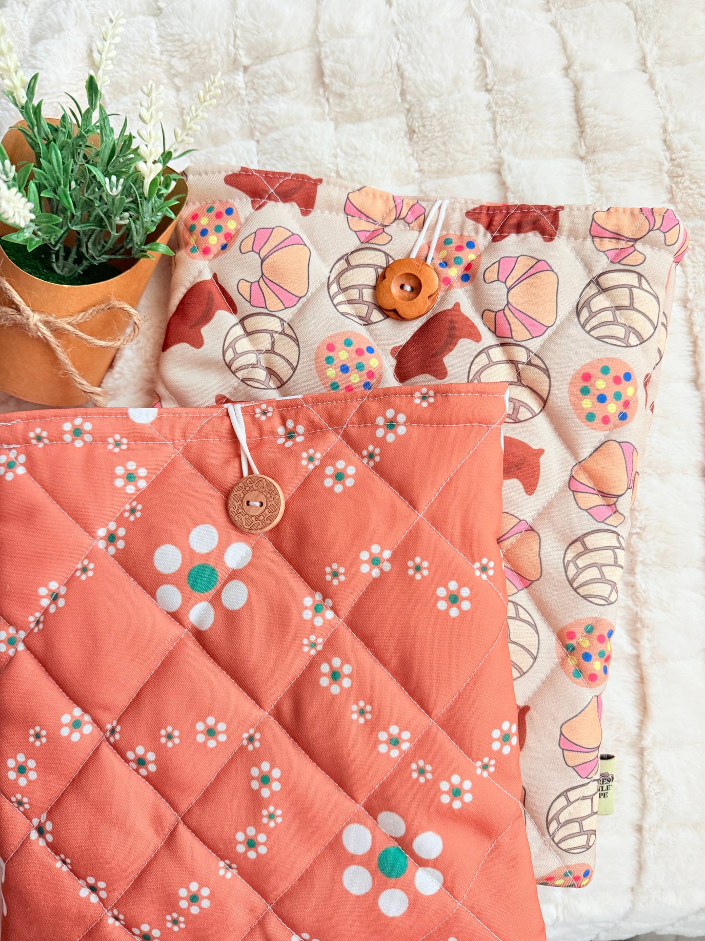 Strawberry Bows Bible Cover