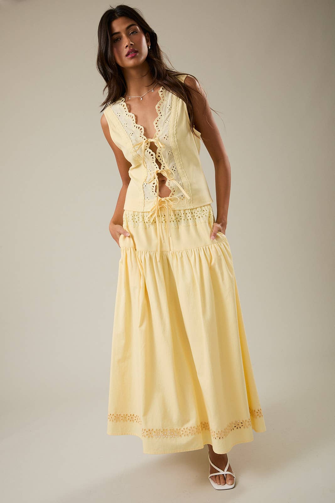 Daffodil Tie Vest