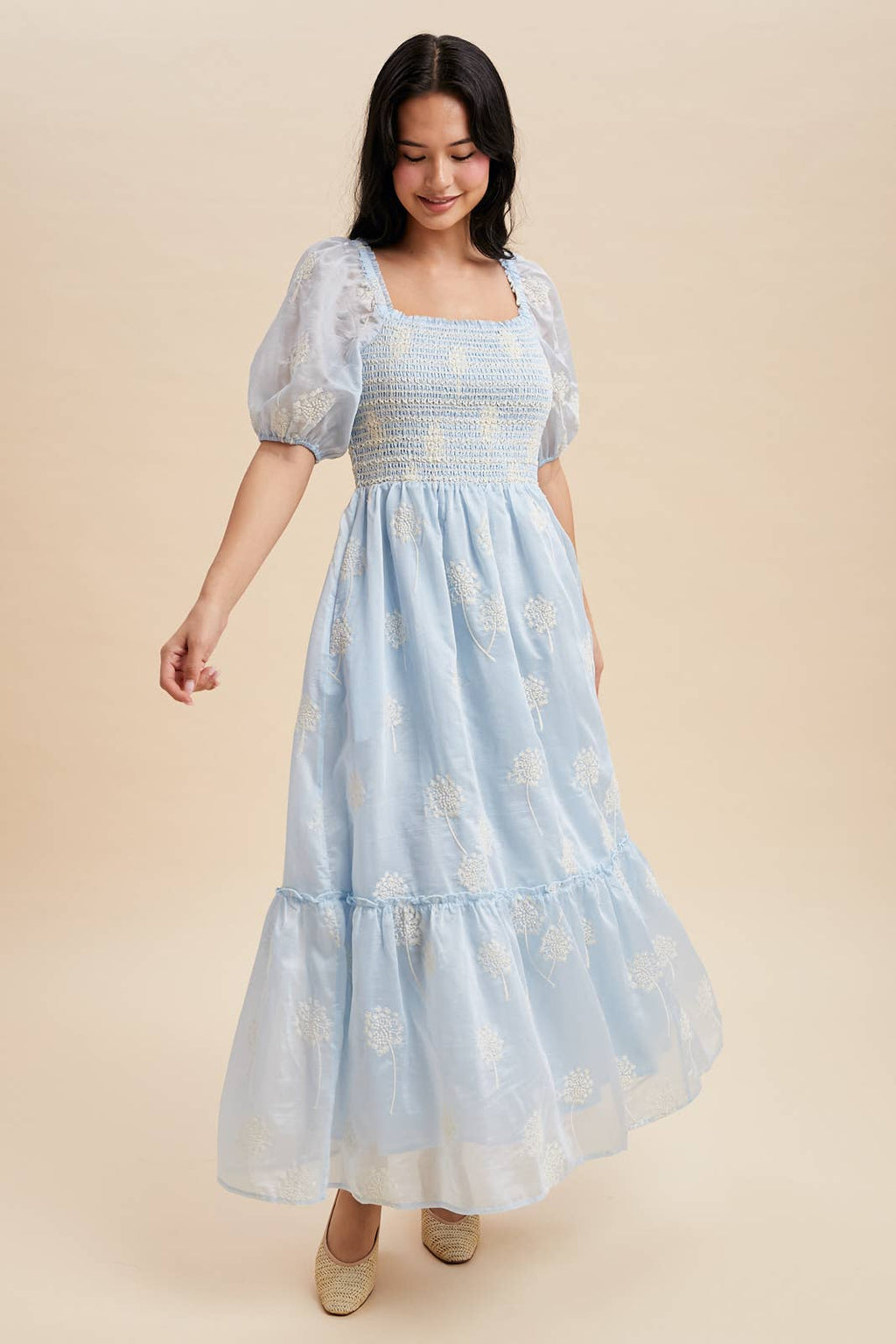 Dandelion Fields Maxi Dress