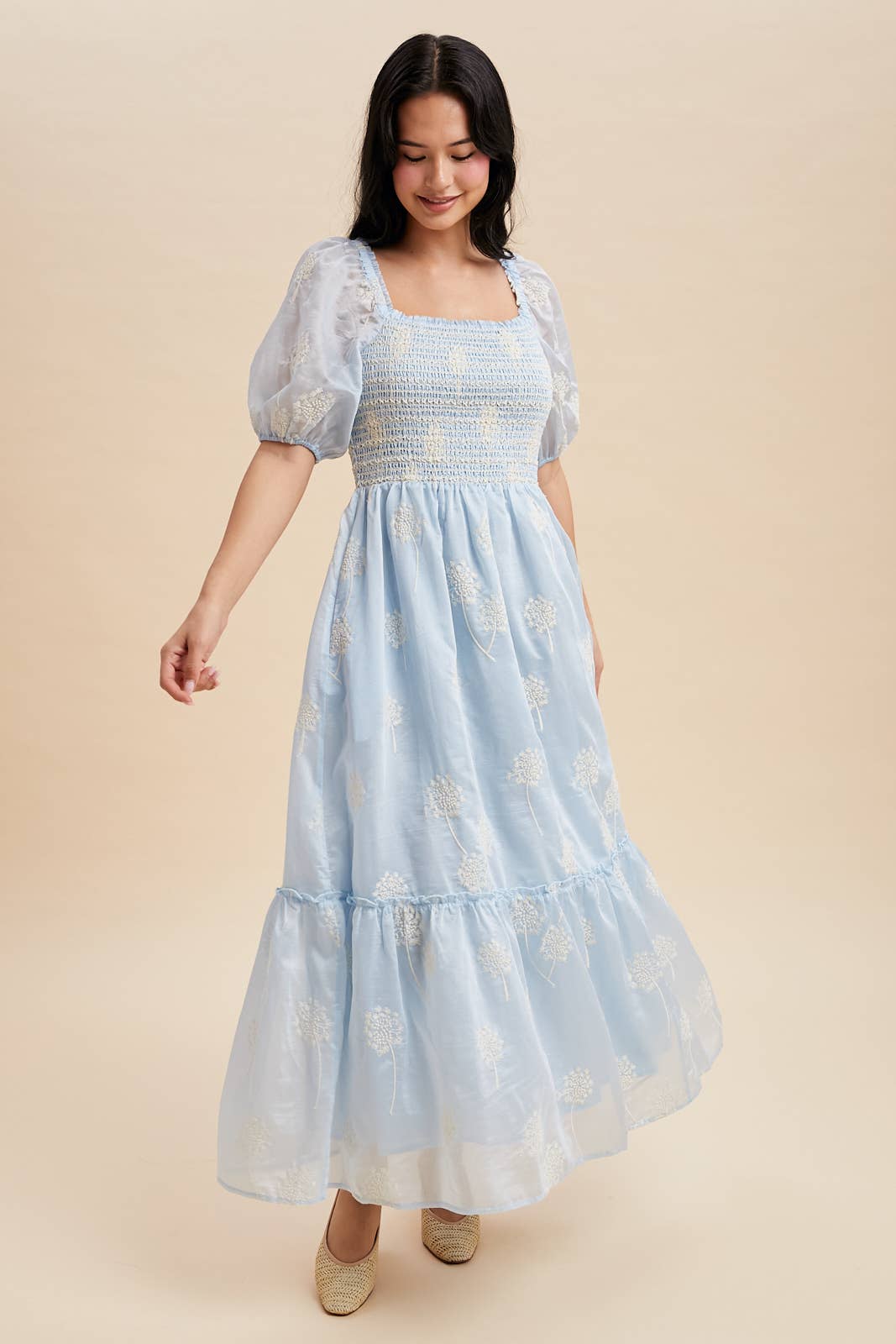 Dandelion Fields Maxi Dress