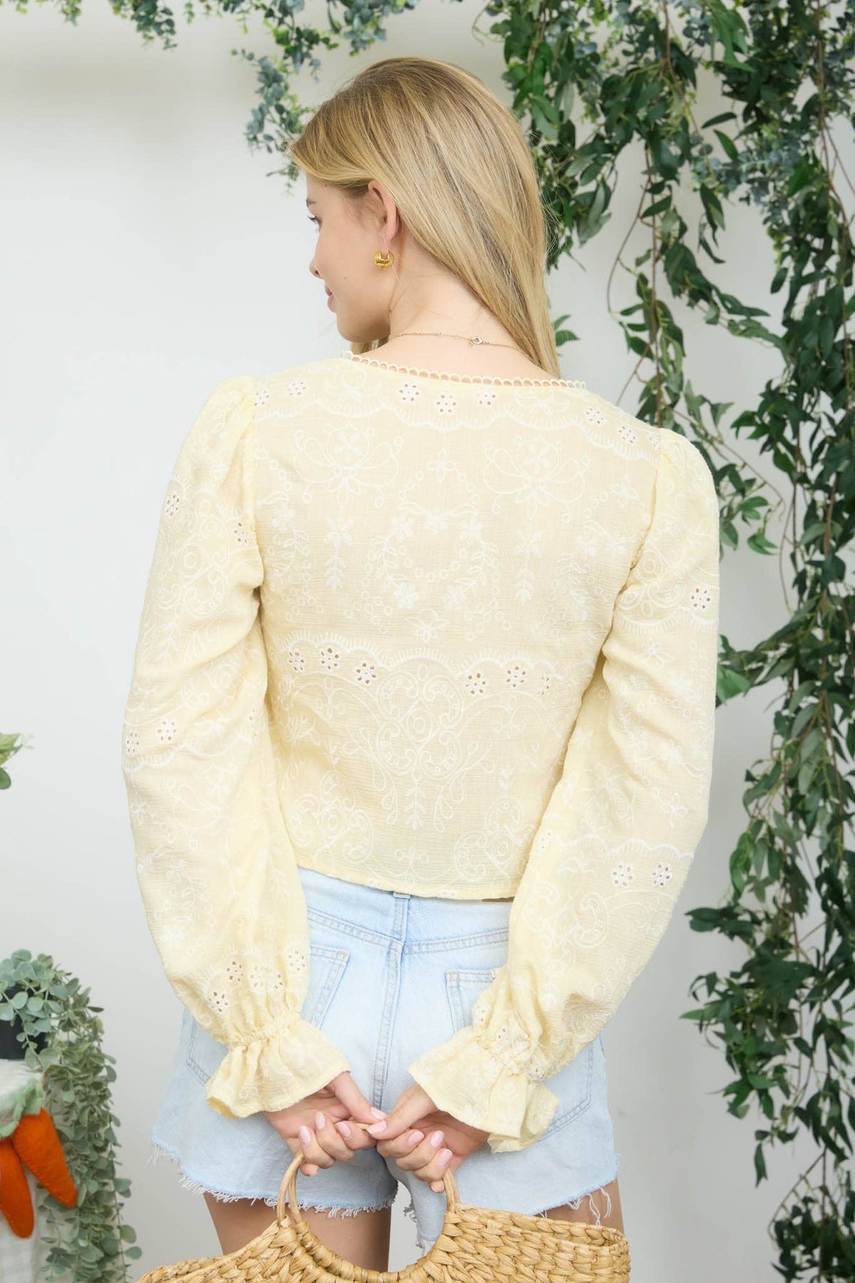Soleil Embroidered Top