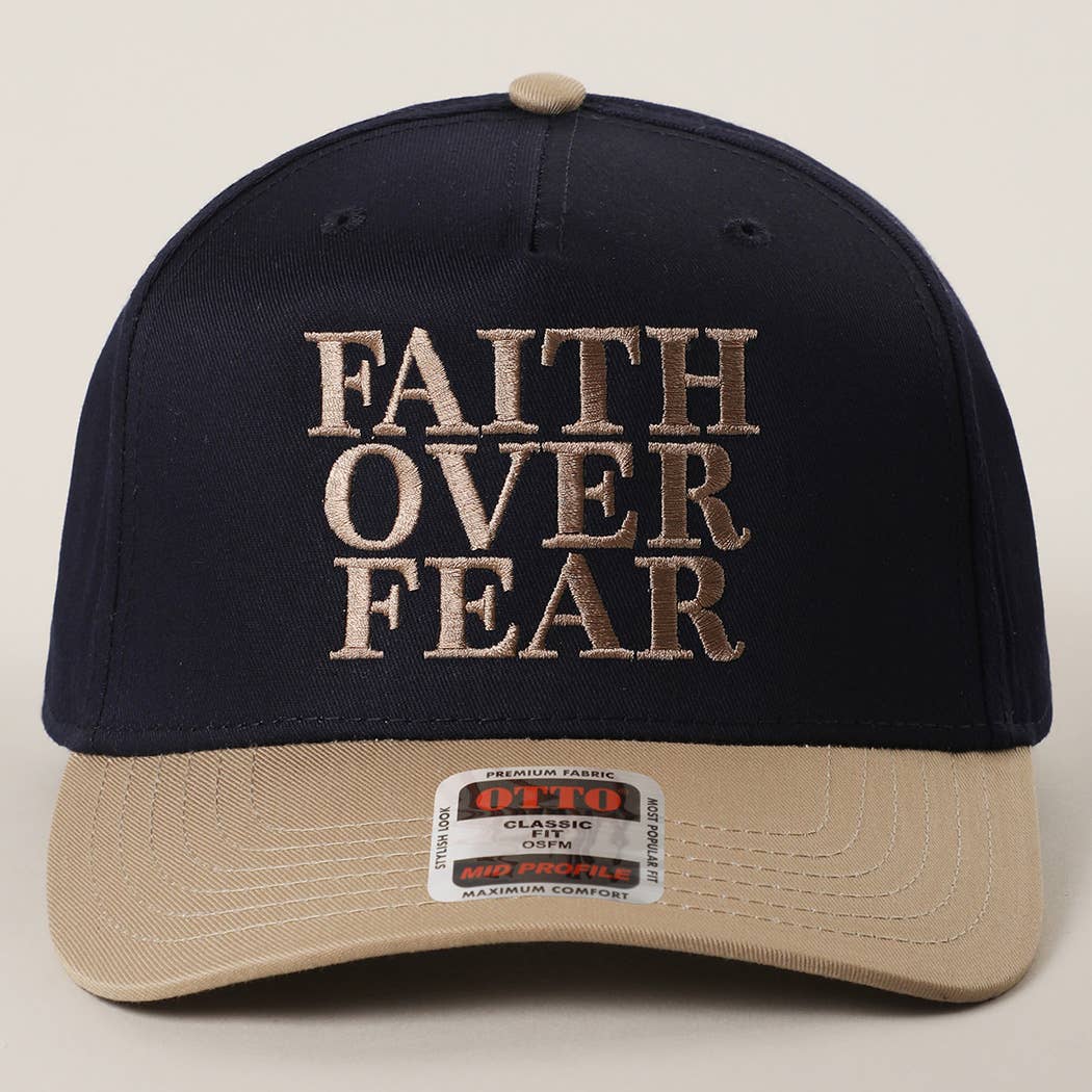 Faith Over Fear Trucker Hat