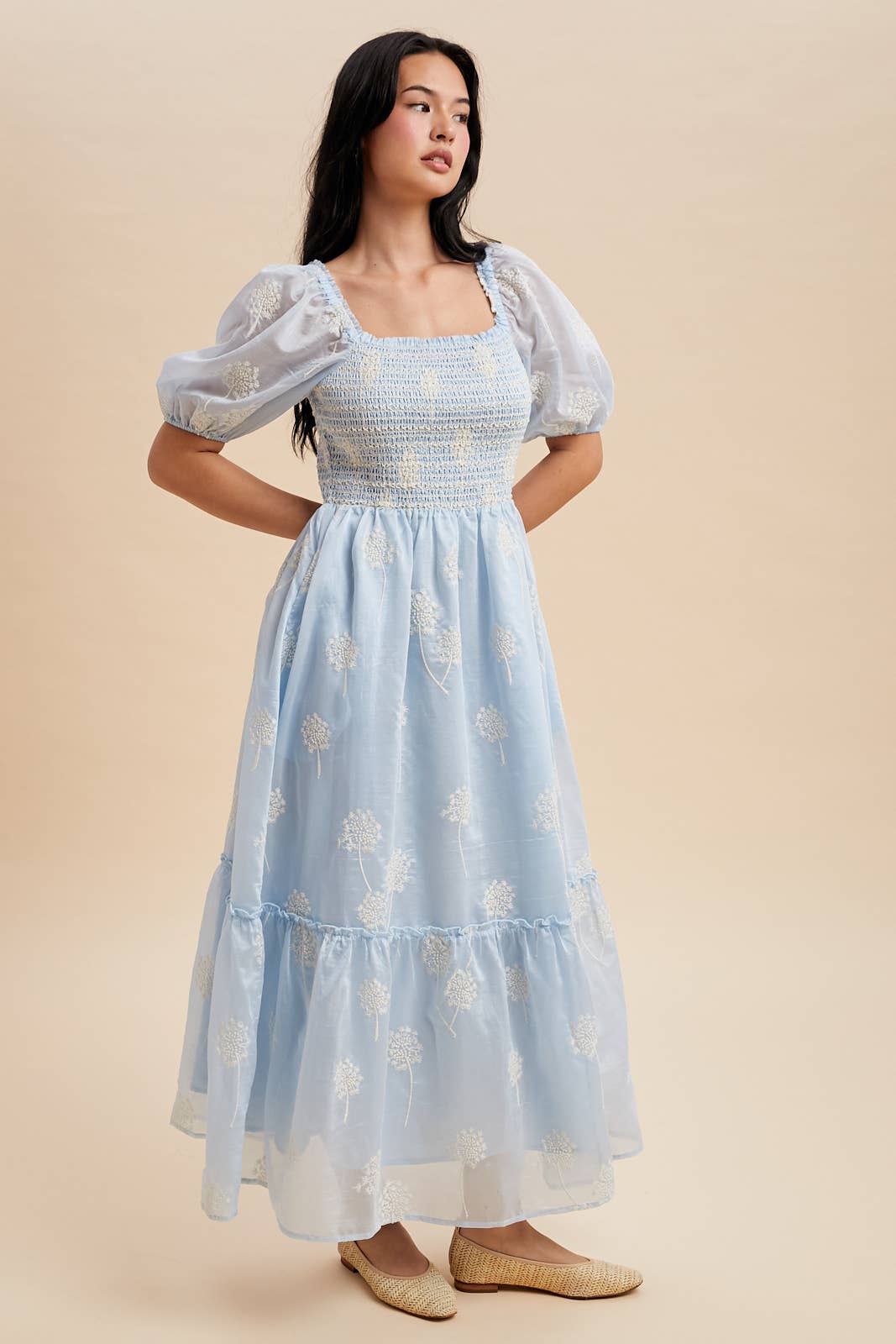 Dandelion Fields Maxi Dress