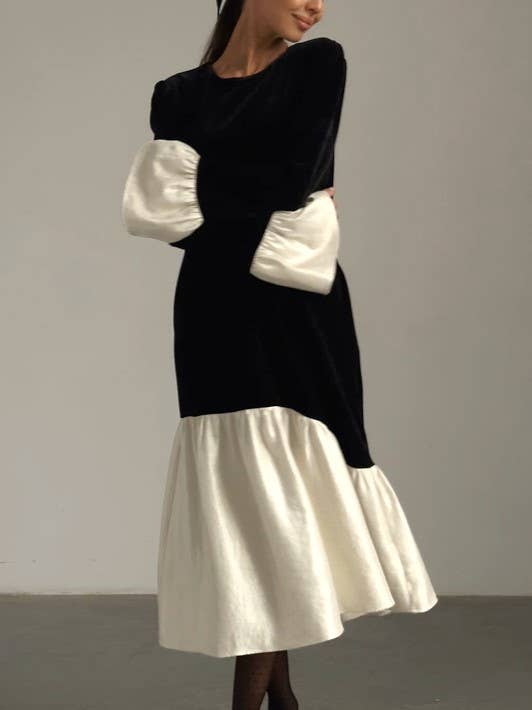 Manon French Bell Sleeve Dress