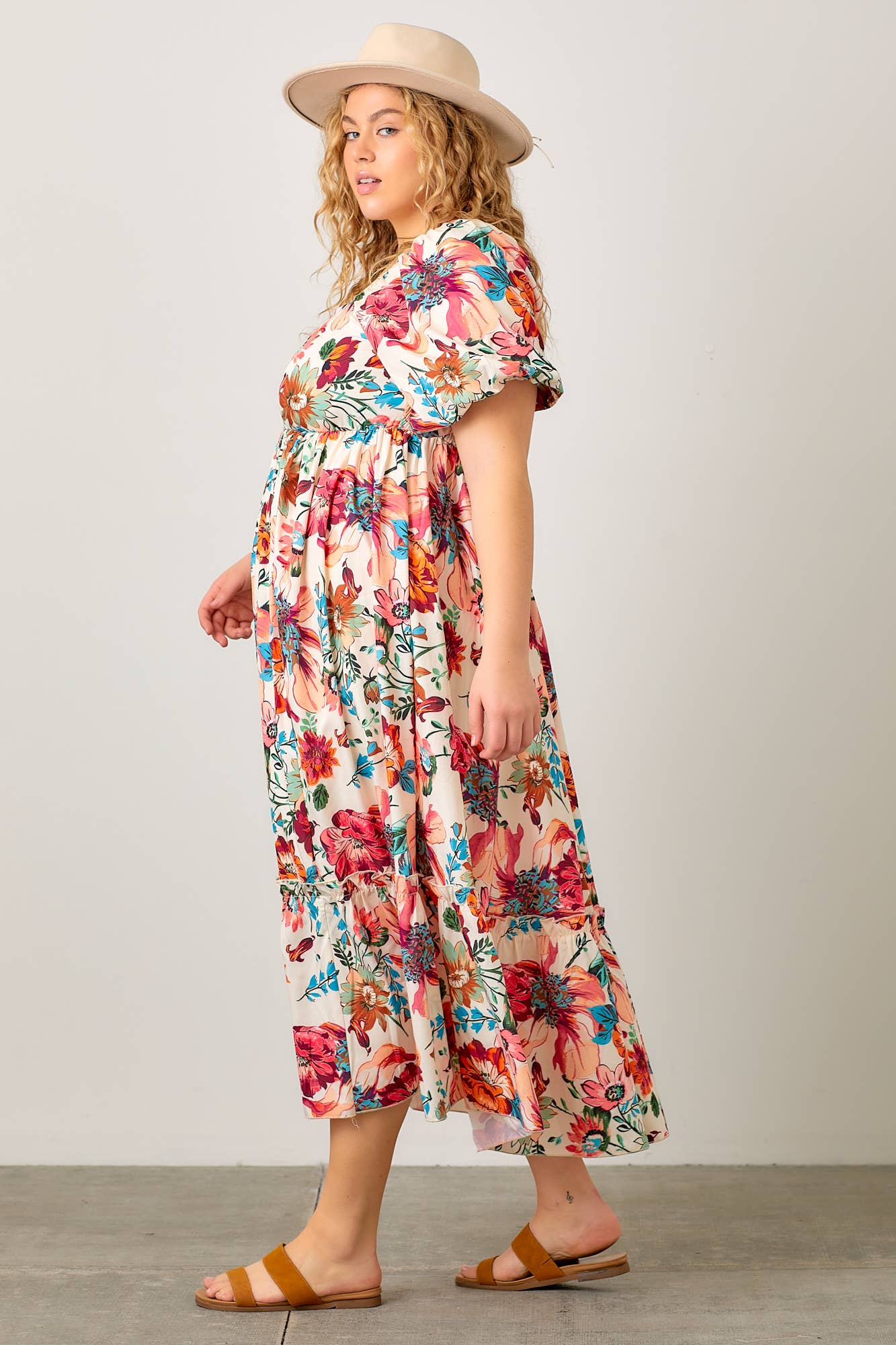 Heather Floral Print Dress