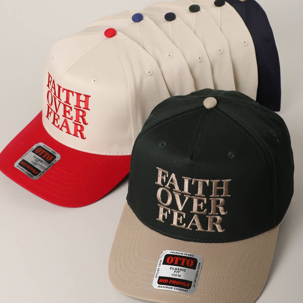 Faith Over Fear Trucker Hat
