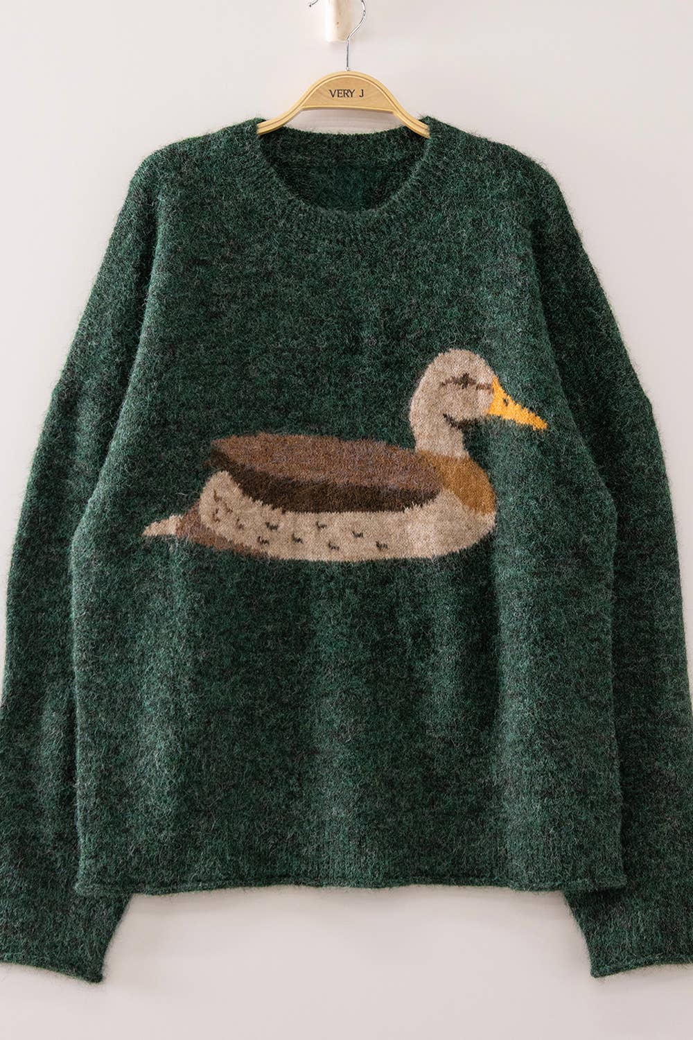 Cozy Mallard Duck Sweater