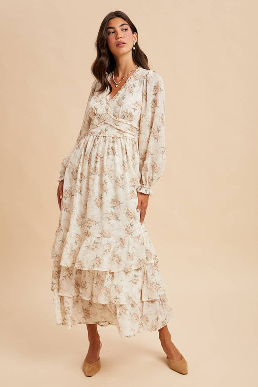 Cindy Tiered Maxi Dress