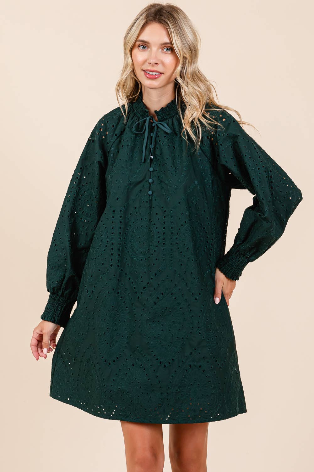 Harper Eyelet Dress
