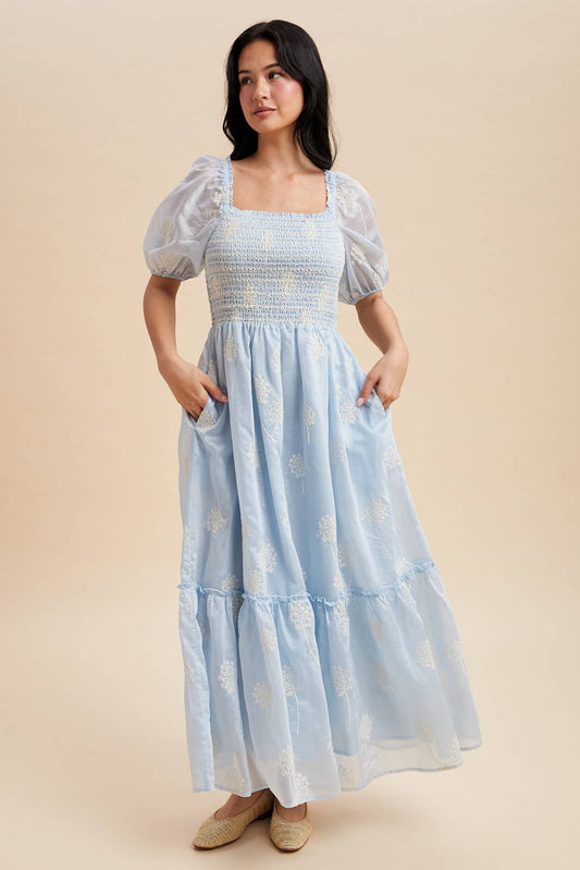 Dandelion Fields Maxi Dress