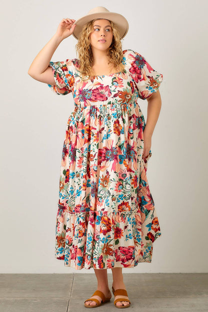 Heather Floral Print Dress