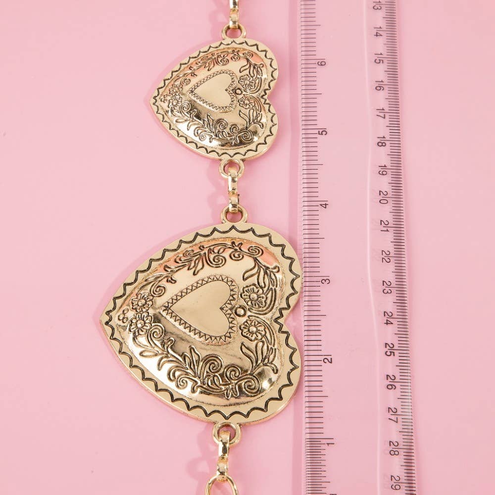 Rodeo Sweetheart Concho Belt