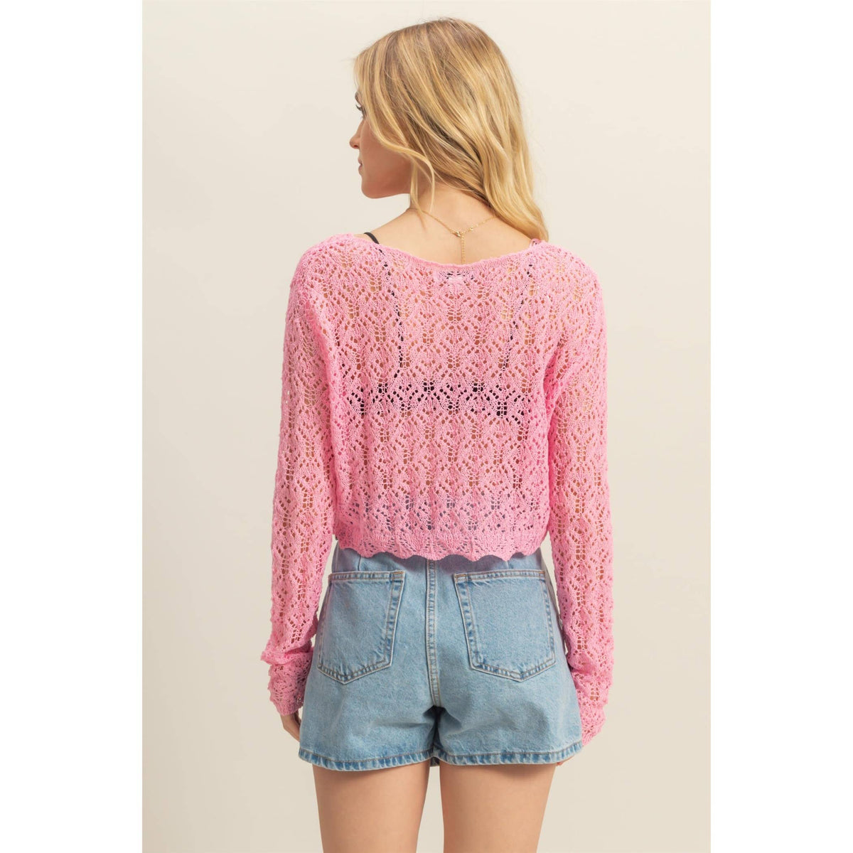 Wispy Crochet Top