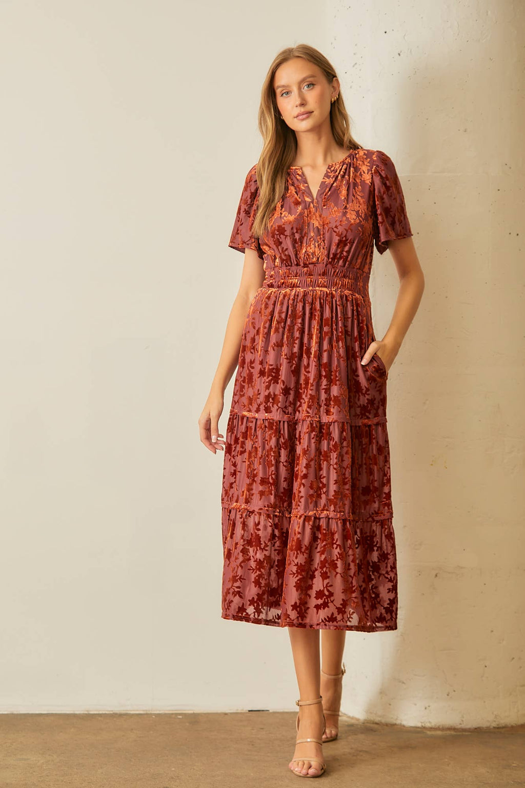 Midnight Velvet Maxi Dress