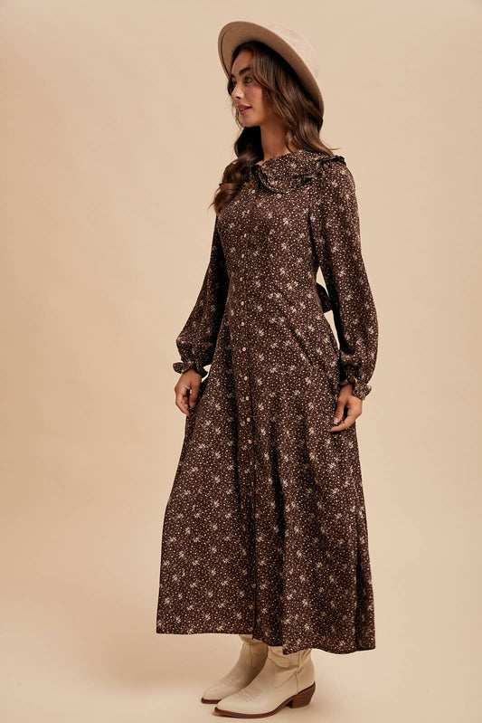 Autumn Muse Maxi Dress
