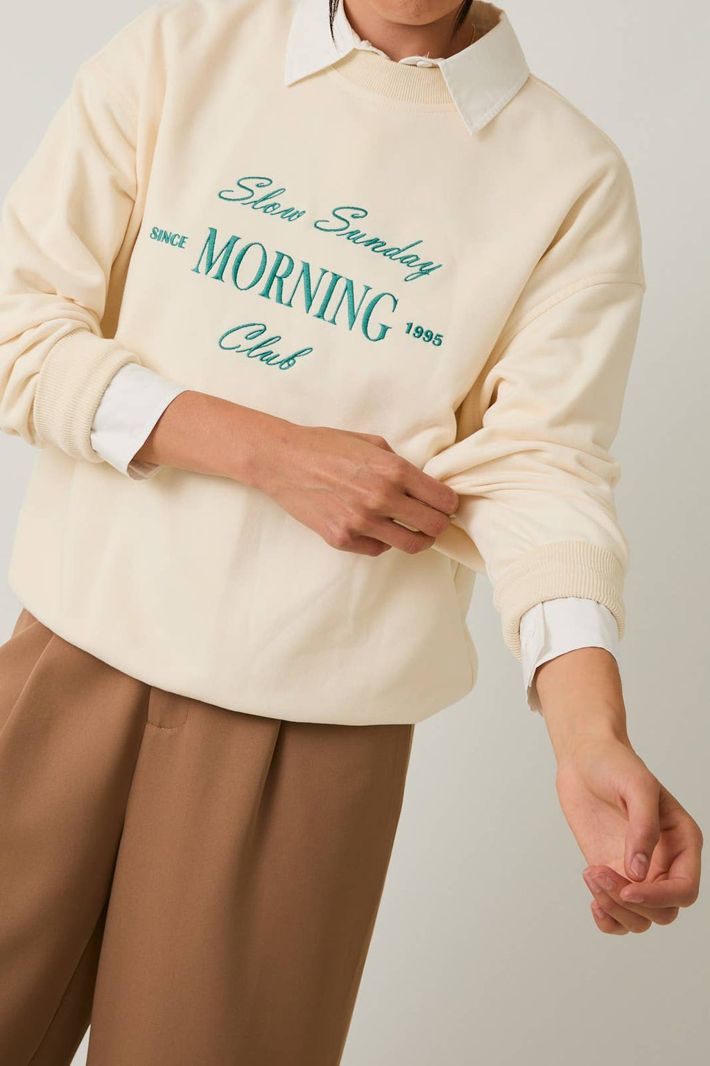 Slow Sunday Morning Club Sweatshirt