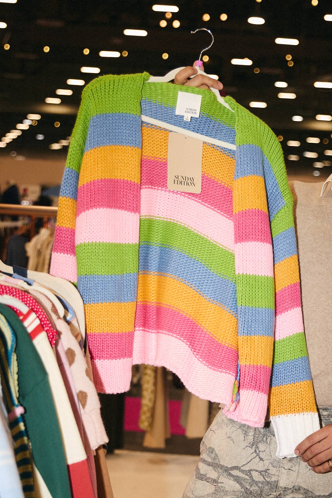 Bloom Stripe Cardigan